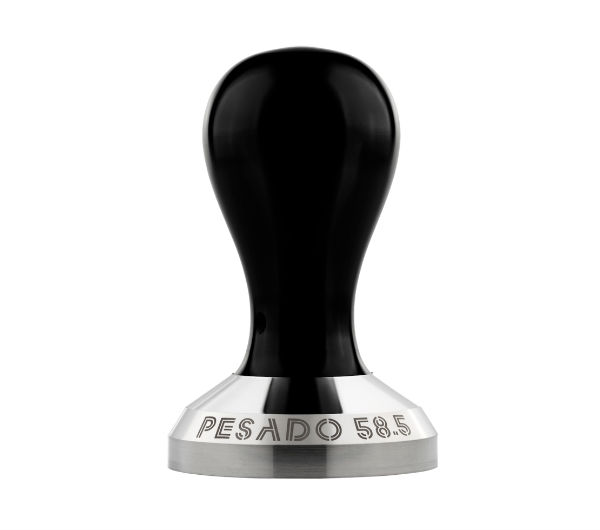 Tamper Aluminium 58.5mm, Black - flat